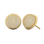 Alliyette Earring Allie Radiance Stud Earrings 18k sterling vermeil demi-fine jewelry