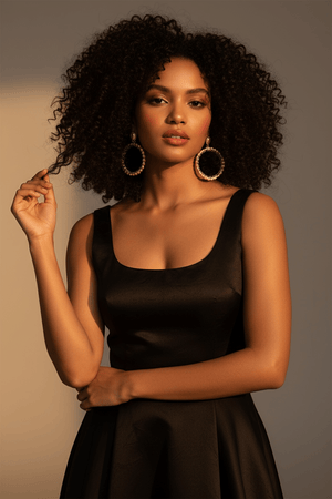 Alliyette Earrings Gold Inner Glow Hoops - Gold 18k sterling vermeil demi-fine jewelry