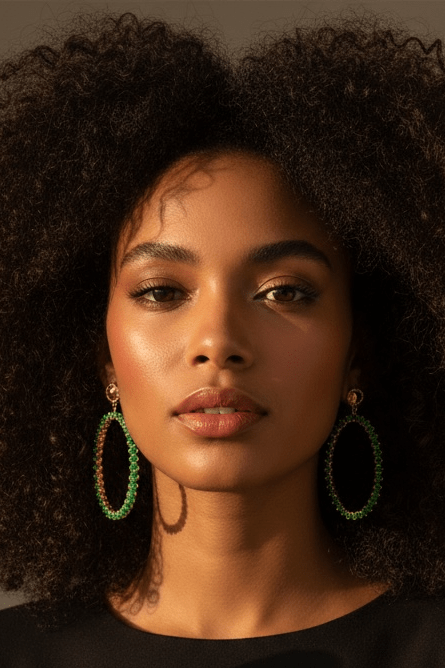 Alliyette Earrings Gold Isle Verde Hoops 18k sterling vermeil demi-fine jewelry