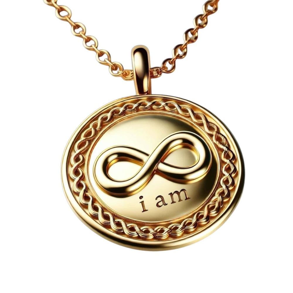 Alliyette Necklace I Am Infinity Necklace 18k sterling vermeil demi-fine jewelry