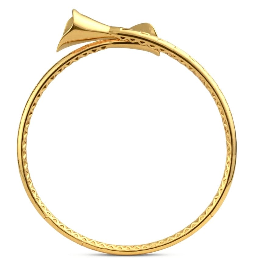 Alliyette Necklace Lily Golden Bud Choker Necklace 18k sterling vermeil demi-fine jewelry