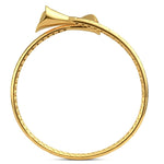 Alliyette Necklace Lily Golden Bud Choker Necklace 18k sterling vermeil demi-fine jewelry