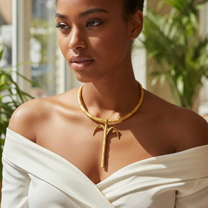 Alliyette Necklace Sugá Choker 18k sterling vermeil demi-fine jewelry