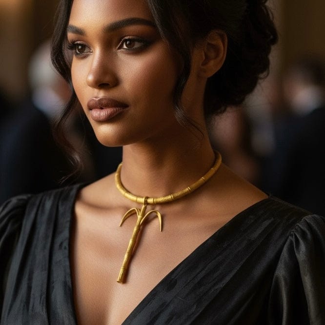 Alliyette Necklace Sugá Choker 18k sterling vermeil demi-fine jewelry