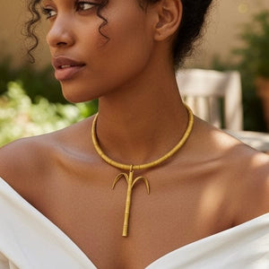 Alliyette Necklace Sugá Choker 18k sterling vermeil demi-fine jewelry