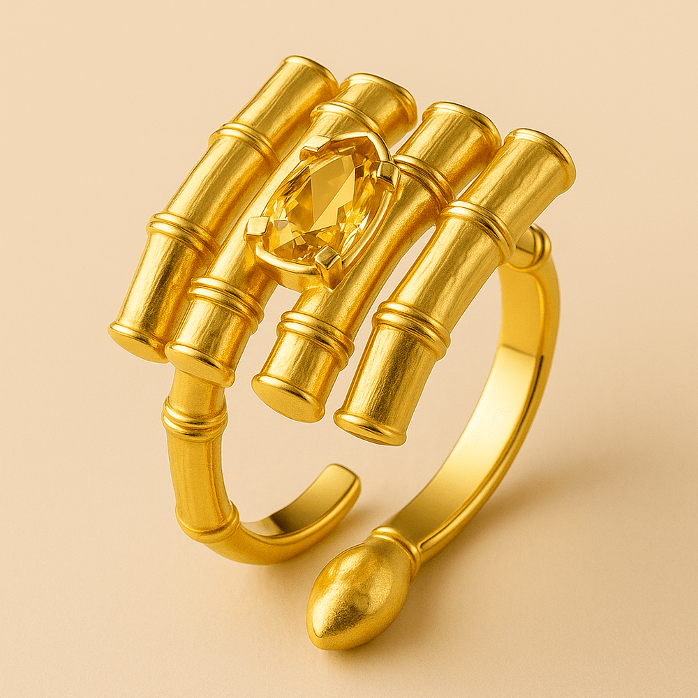 Alliyette  The Sugá  Ring 18k sterling vermeil demi-fine jewelry