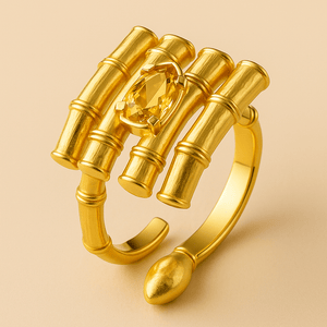 Alliyette  The Sugá  Ring 18k sterling vermeil demi-fine jewelry