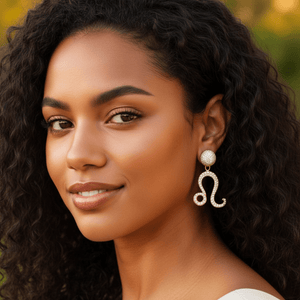 Twin Elegance Earring Zodiac 2-PC Detachable  Earring Set 18k sterling vermeil demi-fine jewelry